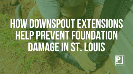 How Downspout Extensions Help Prevent Foundation Damage in St. Louis