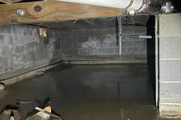 wet crawl space