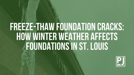 Freeze-Thaw Foundation Cracks: How Winter Weather Affects Foundations in St. Louis