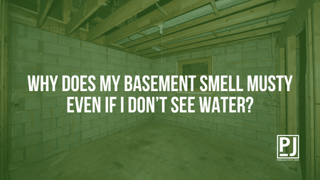 Why Does My Basement Smell Musty Even If I Don’t See Water?