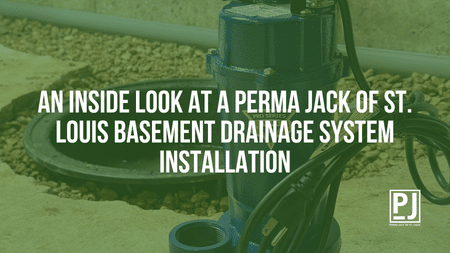An Inside Look at a Perma Jack of St. Louis Basement Drainage System Installation