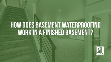 How Does Basement Waterproofing Work in a Finished Basement?