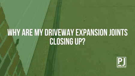 Why Are My Driveway Expansion Joints Closing Up?